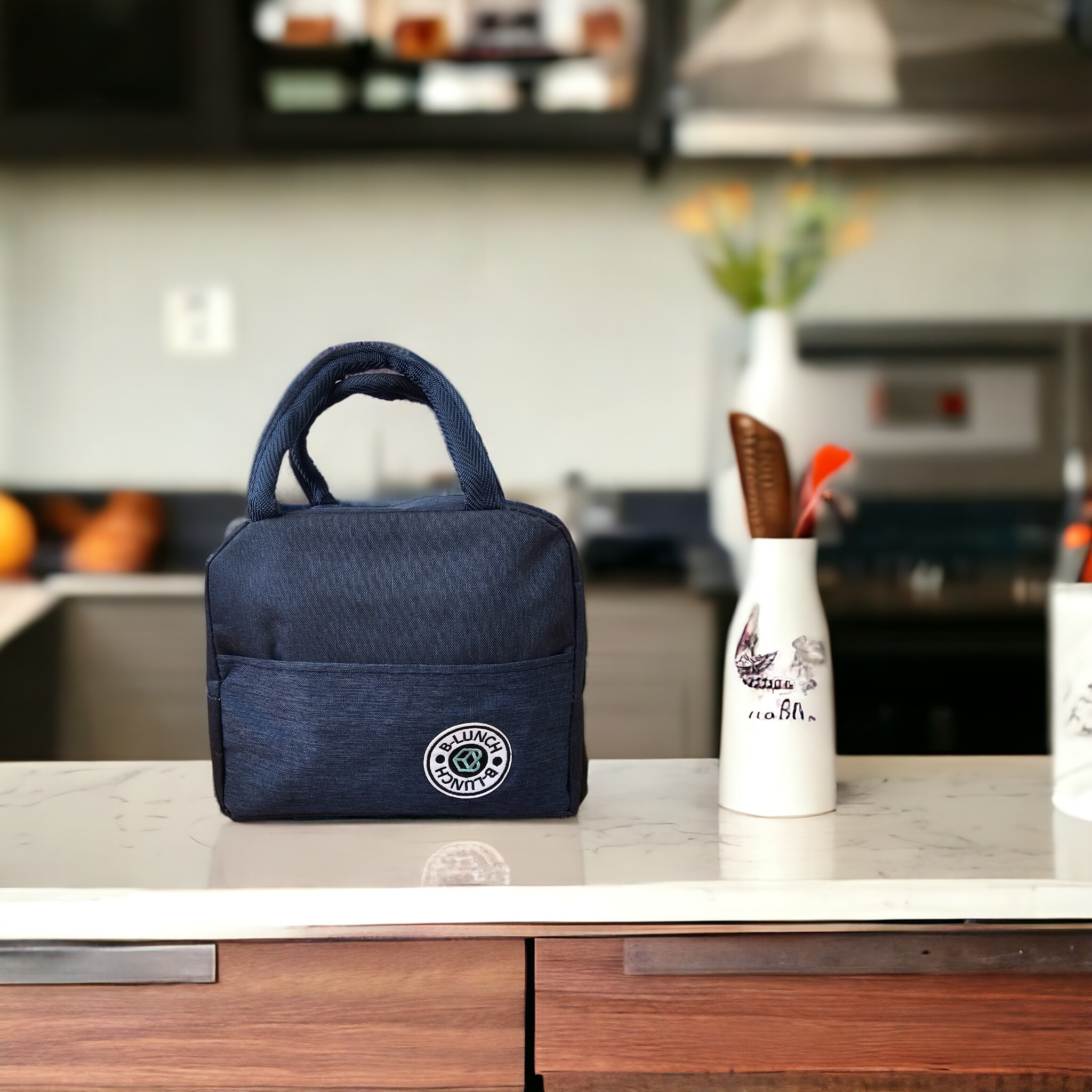 The Cool Lunch Bag in Oxford - Blue